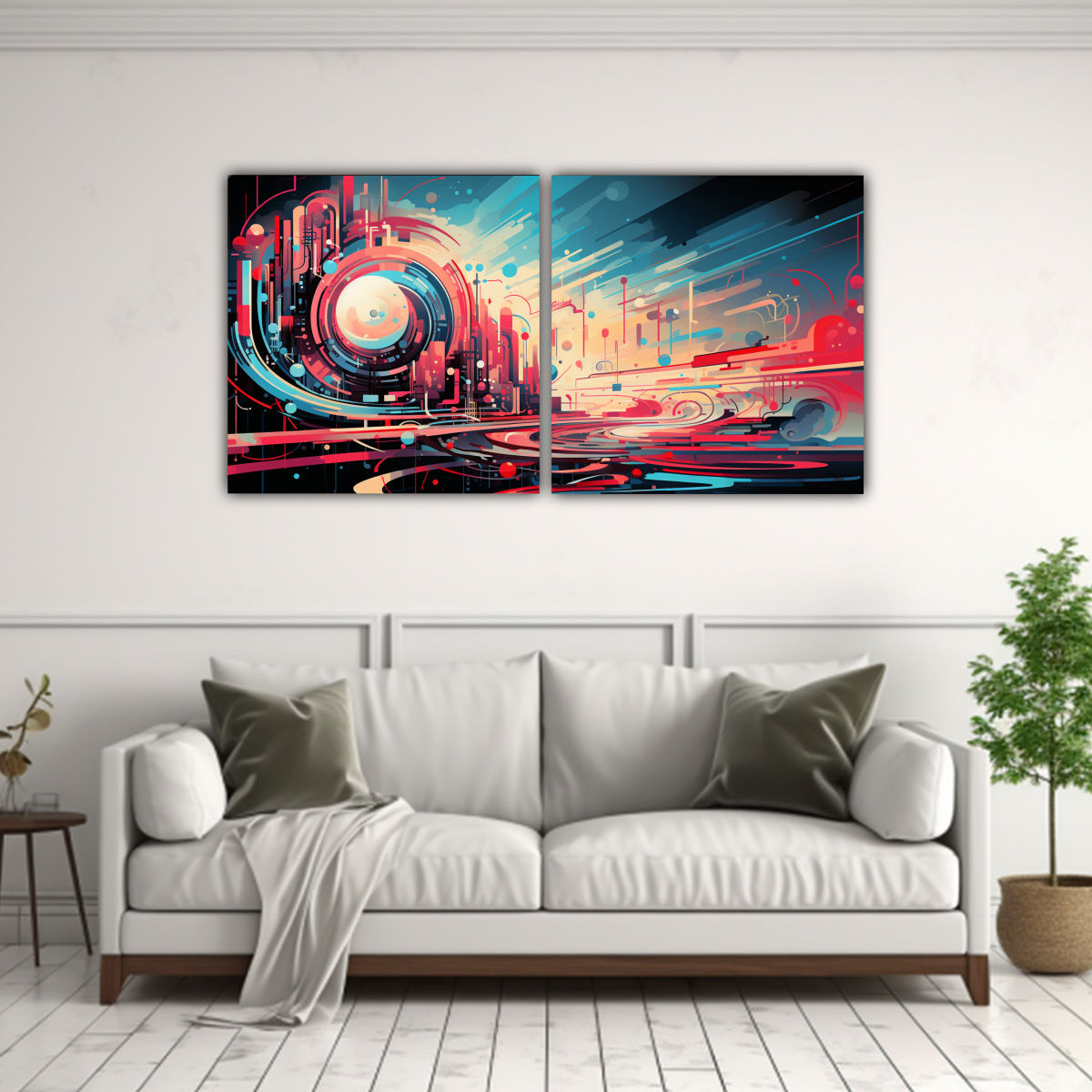 cuadro-abstracto-interiores-l-neas-abstractas-tecnol-gicas-1