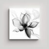 cuadro-abstracto-lineal-de-flor-magnolia-en-blanco-y-negro