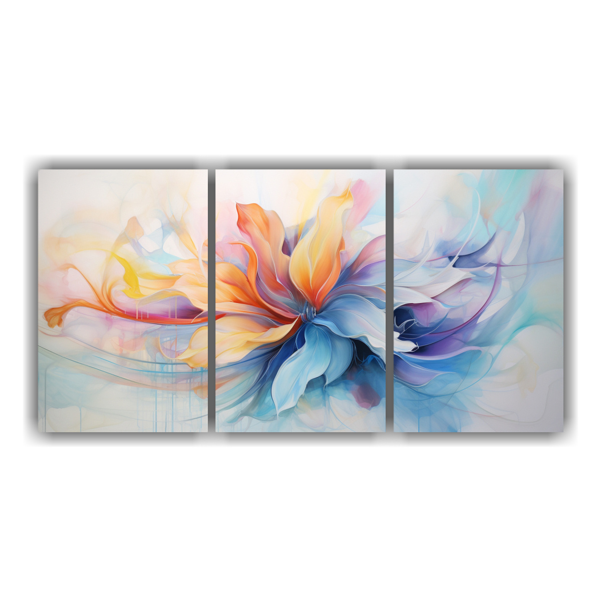 cuadro-abstracto-representando-una-explosi-n-de-primavera-en-tres-lienzos-en-bastidor-