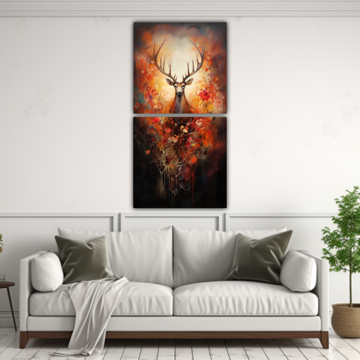 cuadro-abstracto-telas-en-bastidor-set-de-2-representaci-n-sim-trica-de-un-coraz-n-salvaje-1