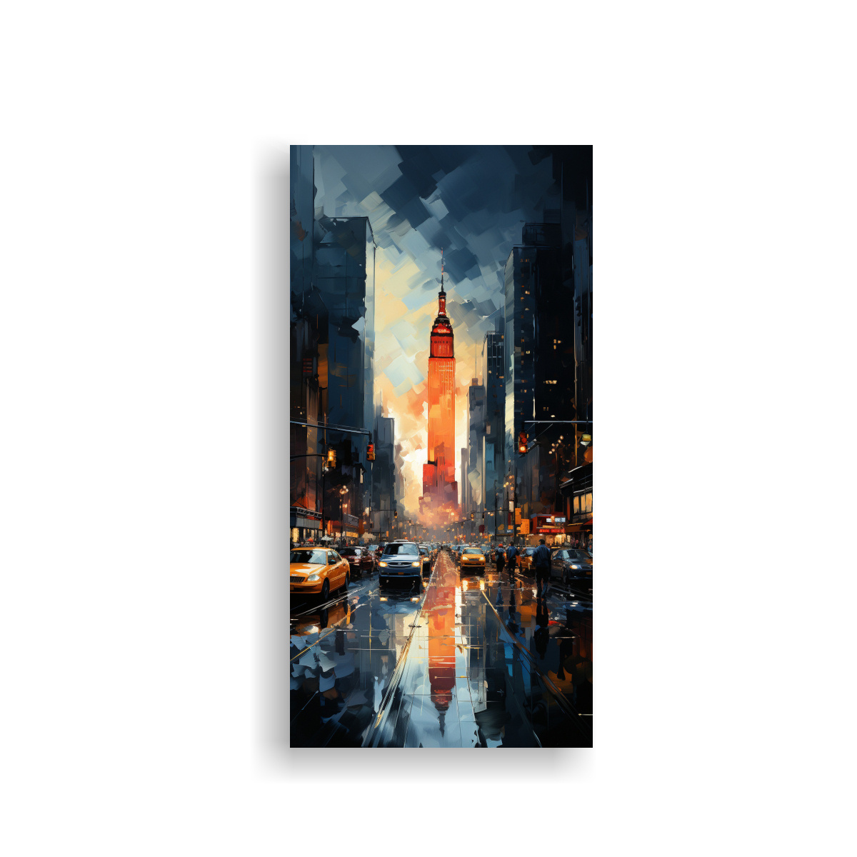 cuadro-abstracto-times-square-manhattan-paisaje-urbano