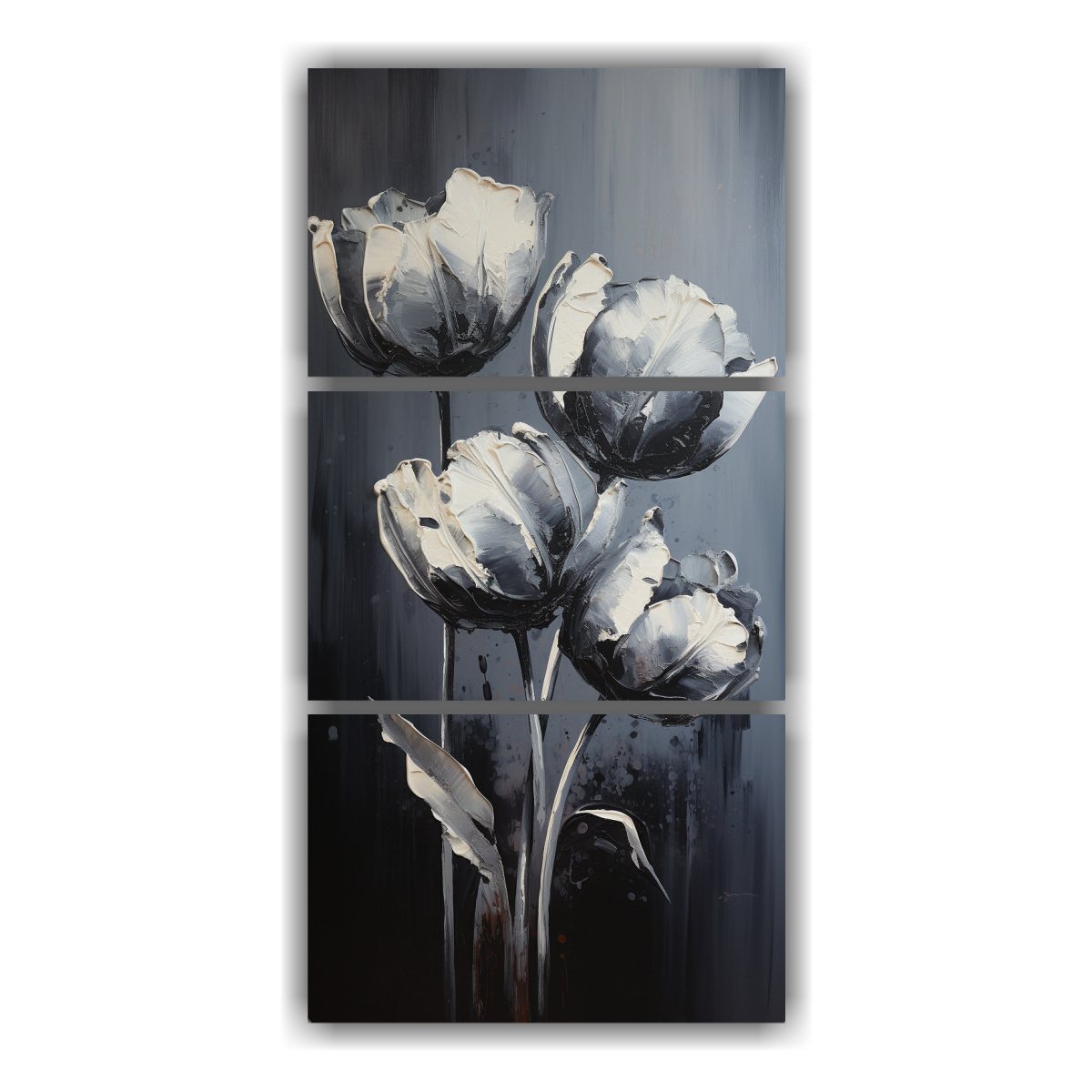 cuadro-abstracto-tres-lienzos-de-tela-sal-n-en-negro-estilo-tulips