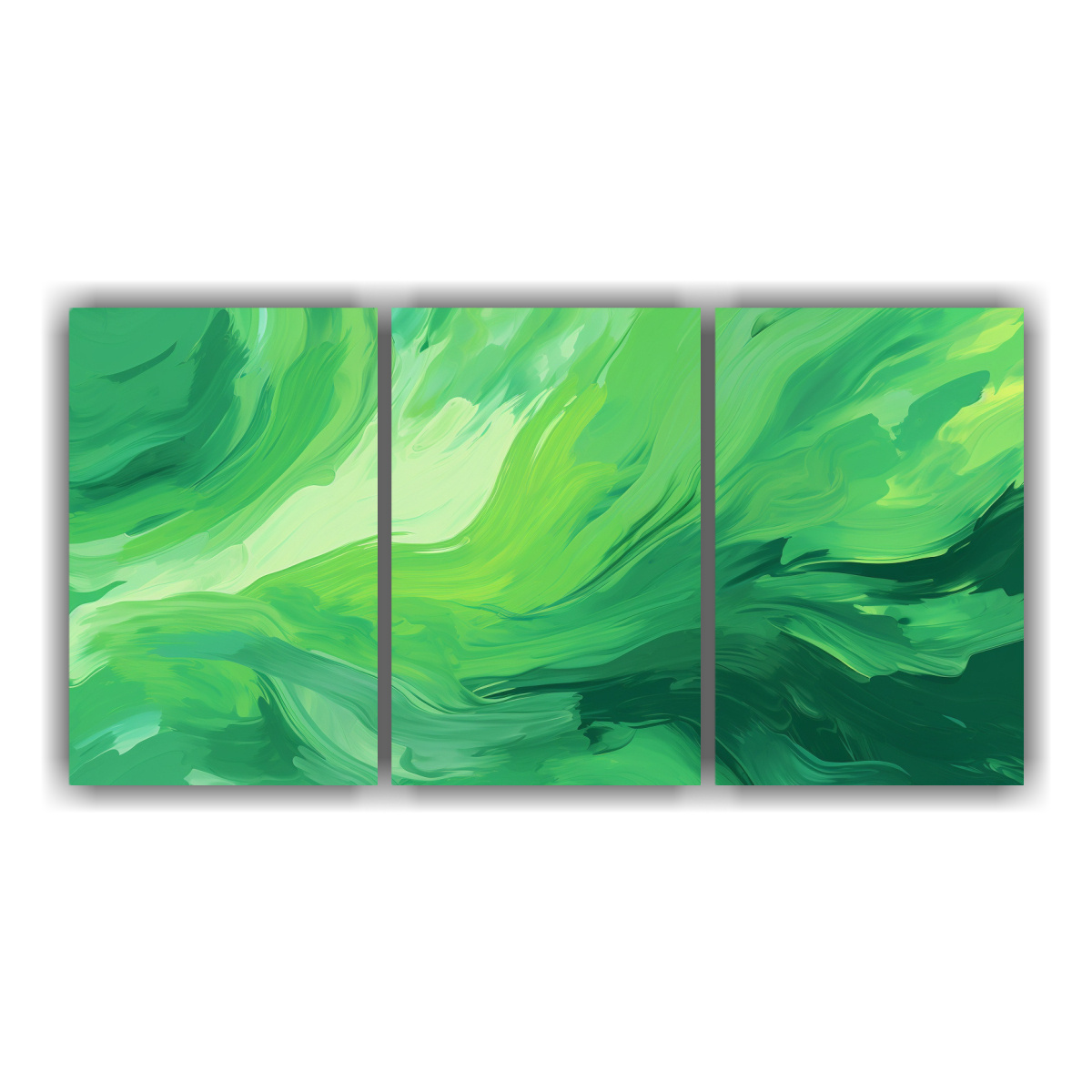 cuadro-abstracto-verde-brillante-en-lienzo-con-dise-o-de-tres-artes-de-pared