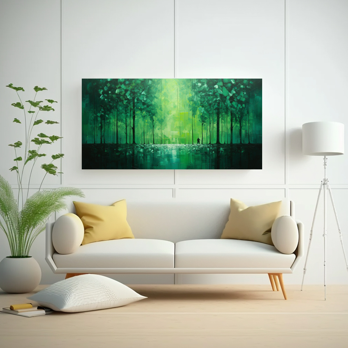 cuadro-abstracto-verde-que-evoca-un-bosque-echoes-of-a-forest-1