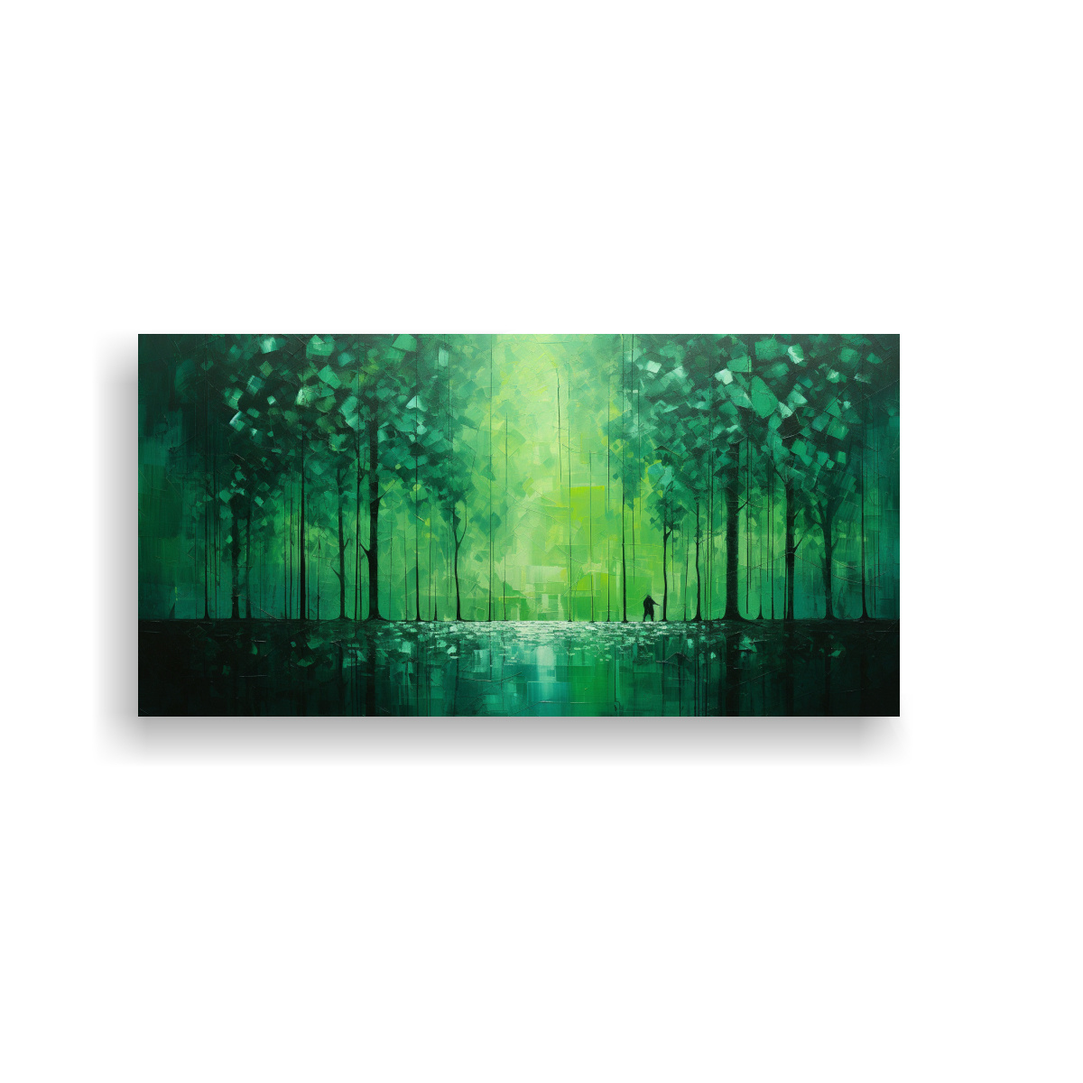 cuadro-abstracto-verde-que-evoca-un-bosque-echoes-of-a-forest