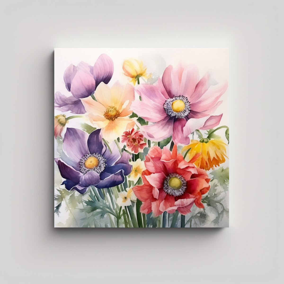 cuadro-acuarela-cl-sico-de-an-monas-y-lirios-en-estilo-suelto