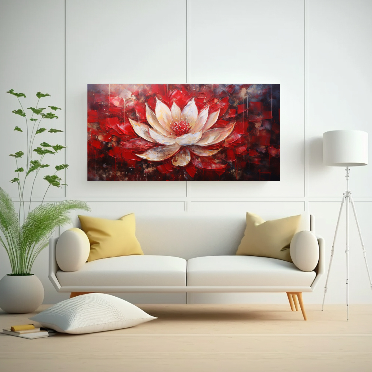 cuadro-acuarela-detalle-flor-de-loto-roja-en-lienzo-al-estilo-de-re-1