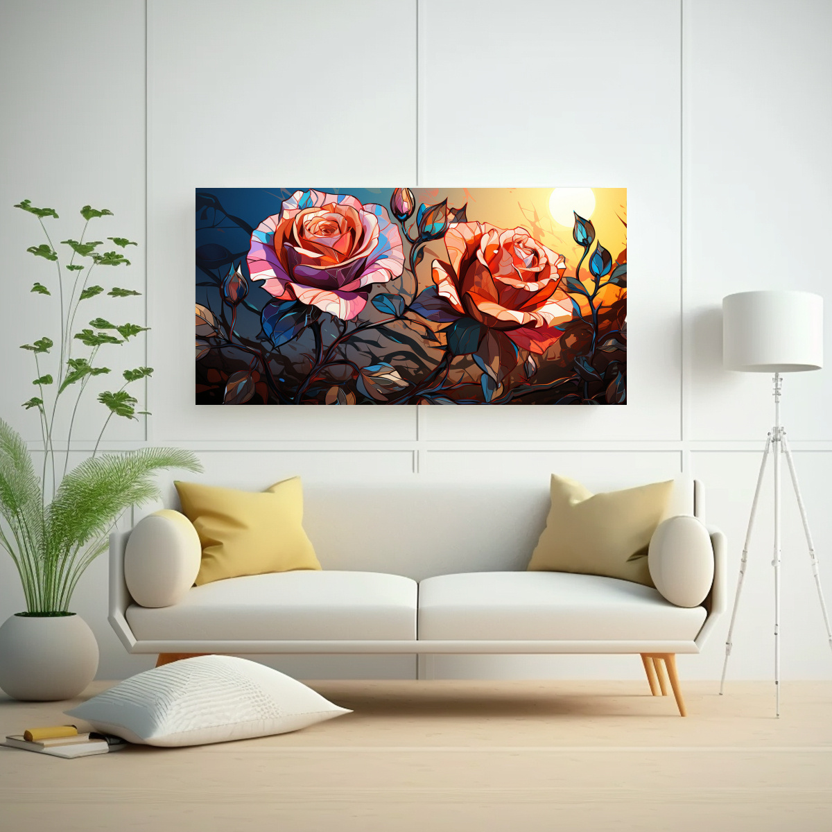 cuadro-arte-decorativo-protagonismo-rosa-estilo-pop-art-1