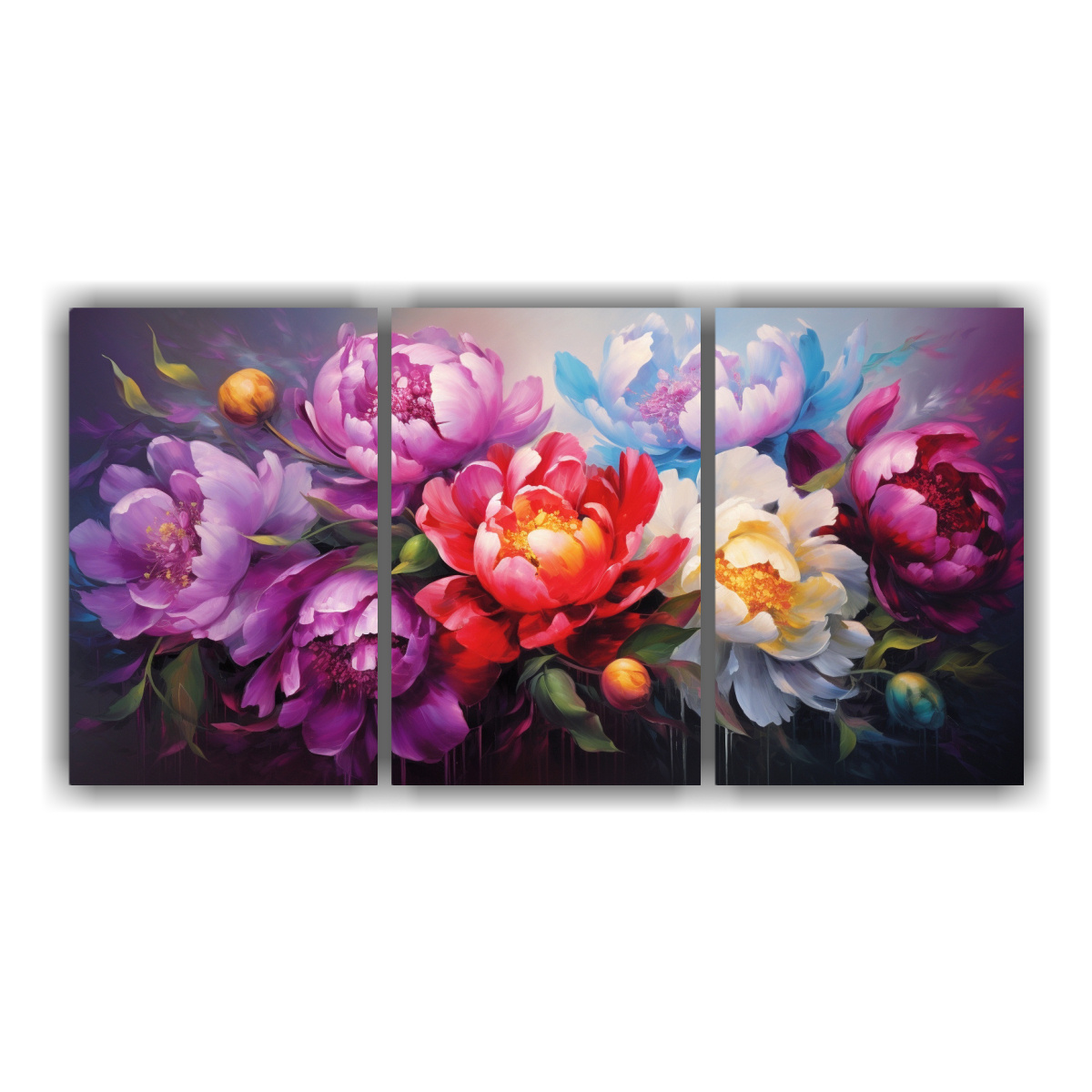 cuadro-bonito-peon-as-arco-ris-en-lienzo-decoraci-n-