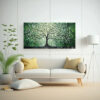 cuadro-conceptual-calma-rbol-en-verde-y-plata-1