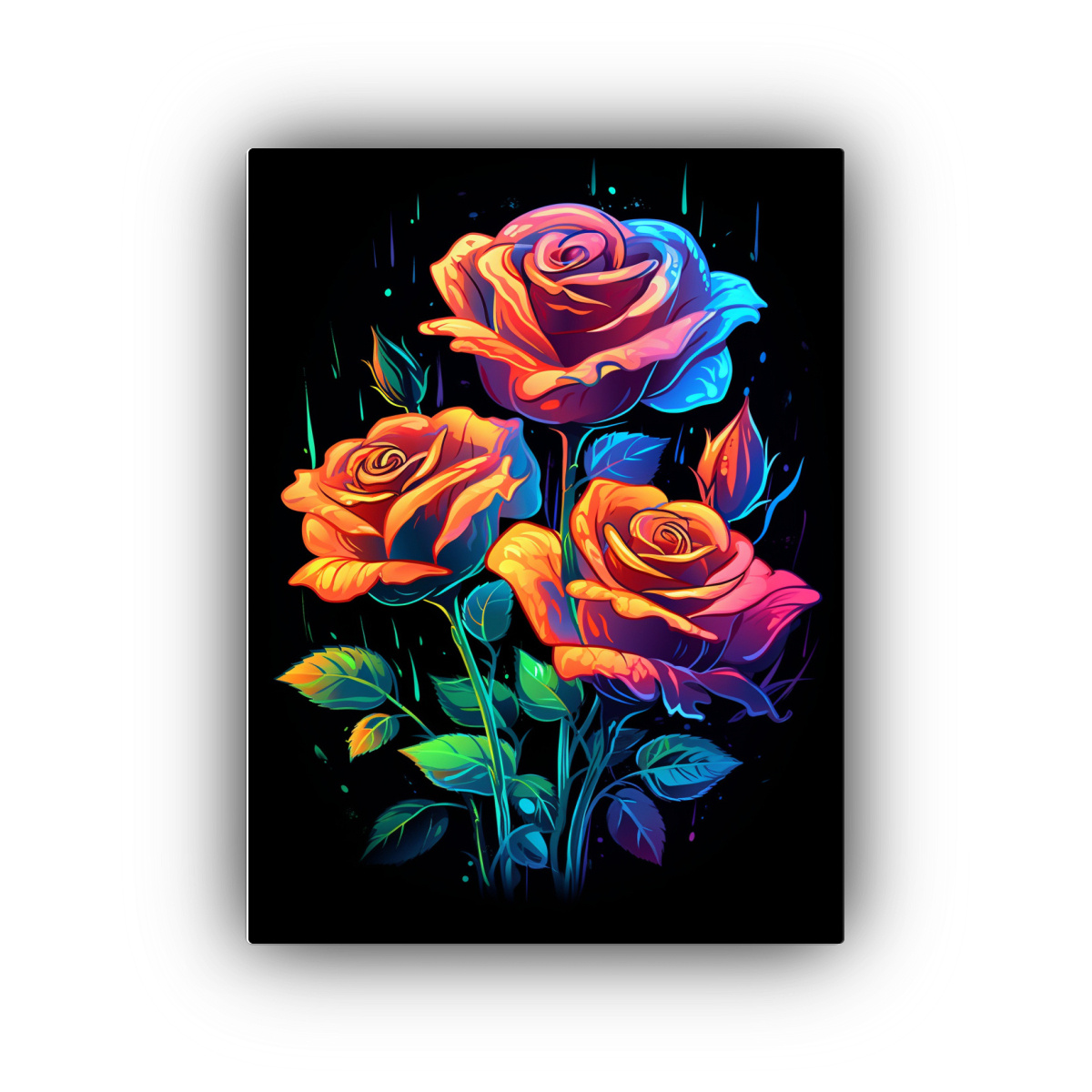 cuadro-conceptual-modernidad-con-rosas-ne-n-arte-en-lienzo-colorido-con-fondo-oscuro-y-nitidez-