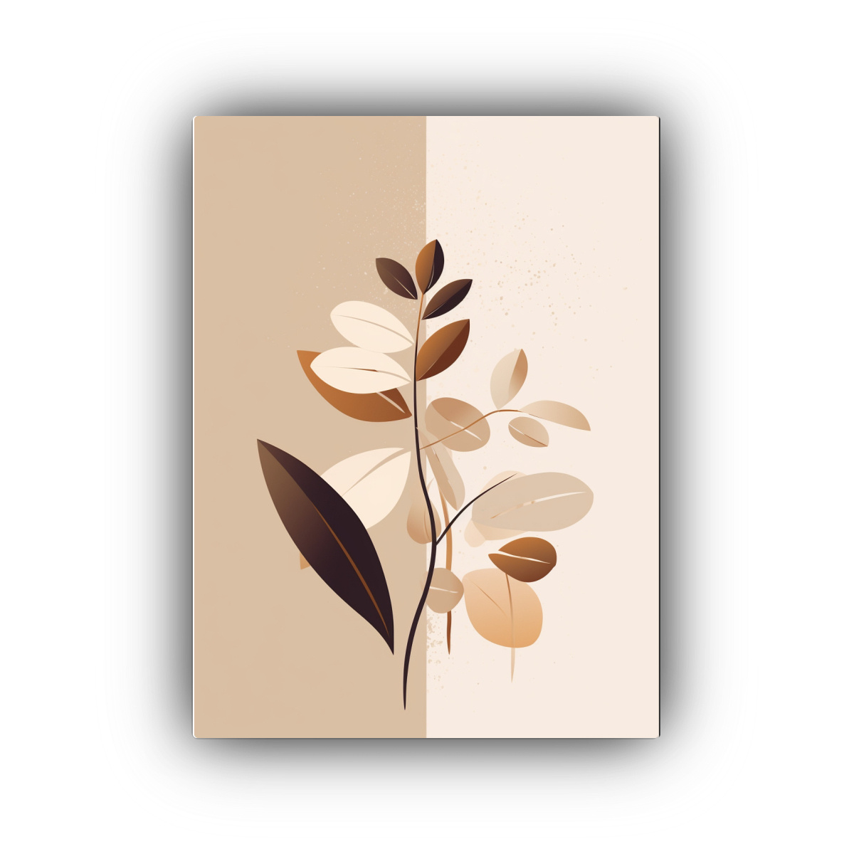 cuadro-creativa-vida-planta-con-hojas-y-fondo-beige-en-estilo-decorativo