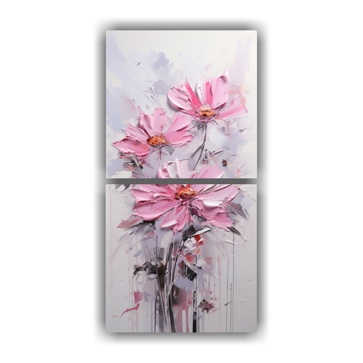cuadro-de-adorno-dos-lienzos-modernos-con-pintura-de-flor-rosa-en-lienzo
