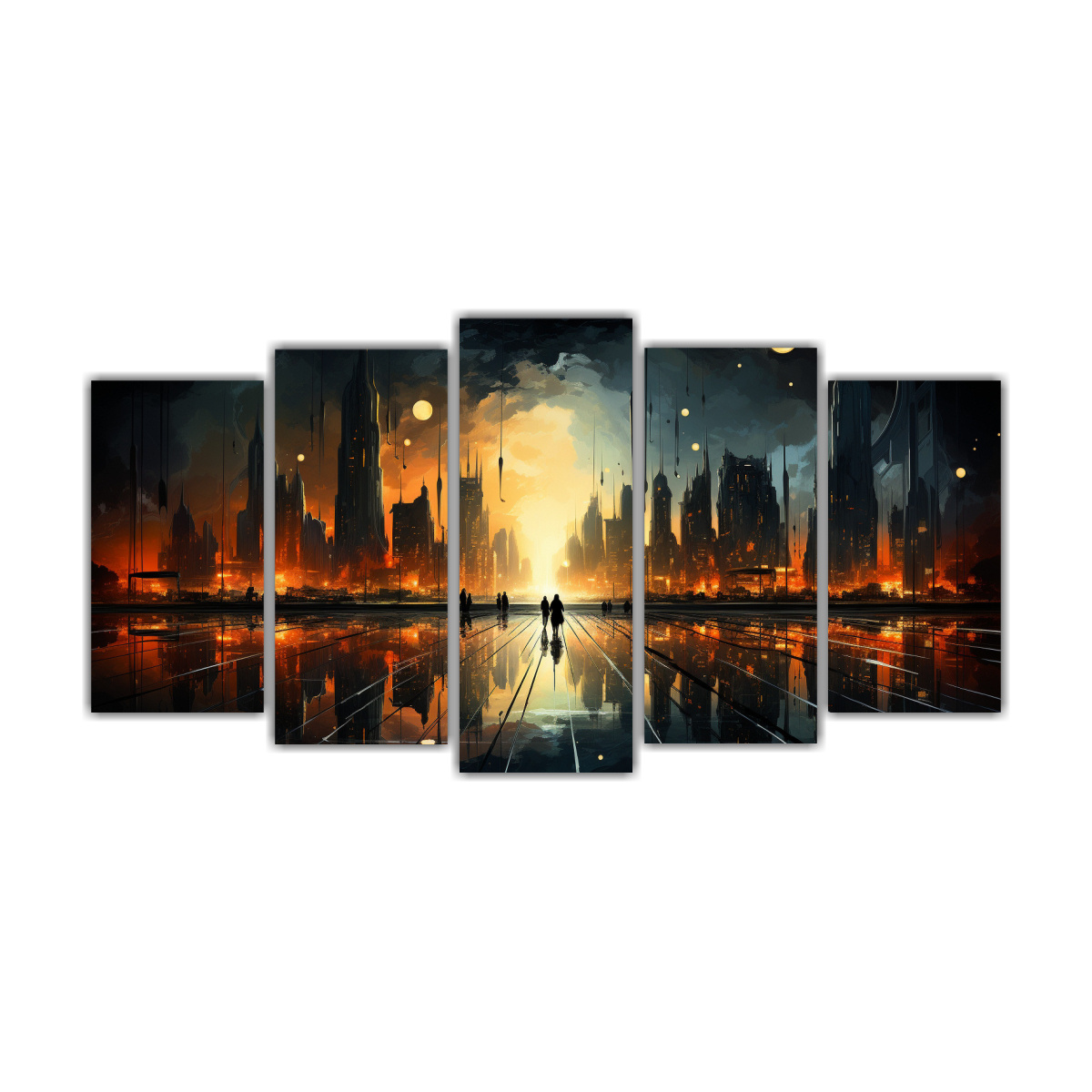 cuadro-de-arte-abstracto-con-toque-futurista-ciudad-abstracta-