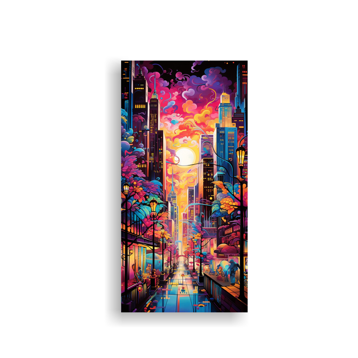 cuadro-de-arte-de-pared-armon-a-crom-tica-con-imagen-de-lisa-frank-que-abraza-audazmente-la-decoraci-n-de-las-nubes