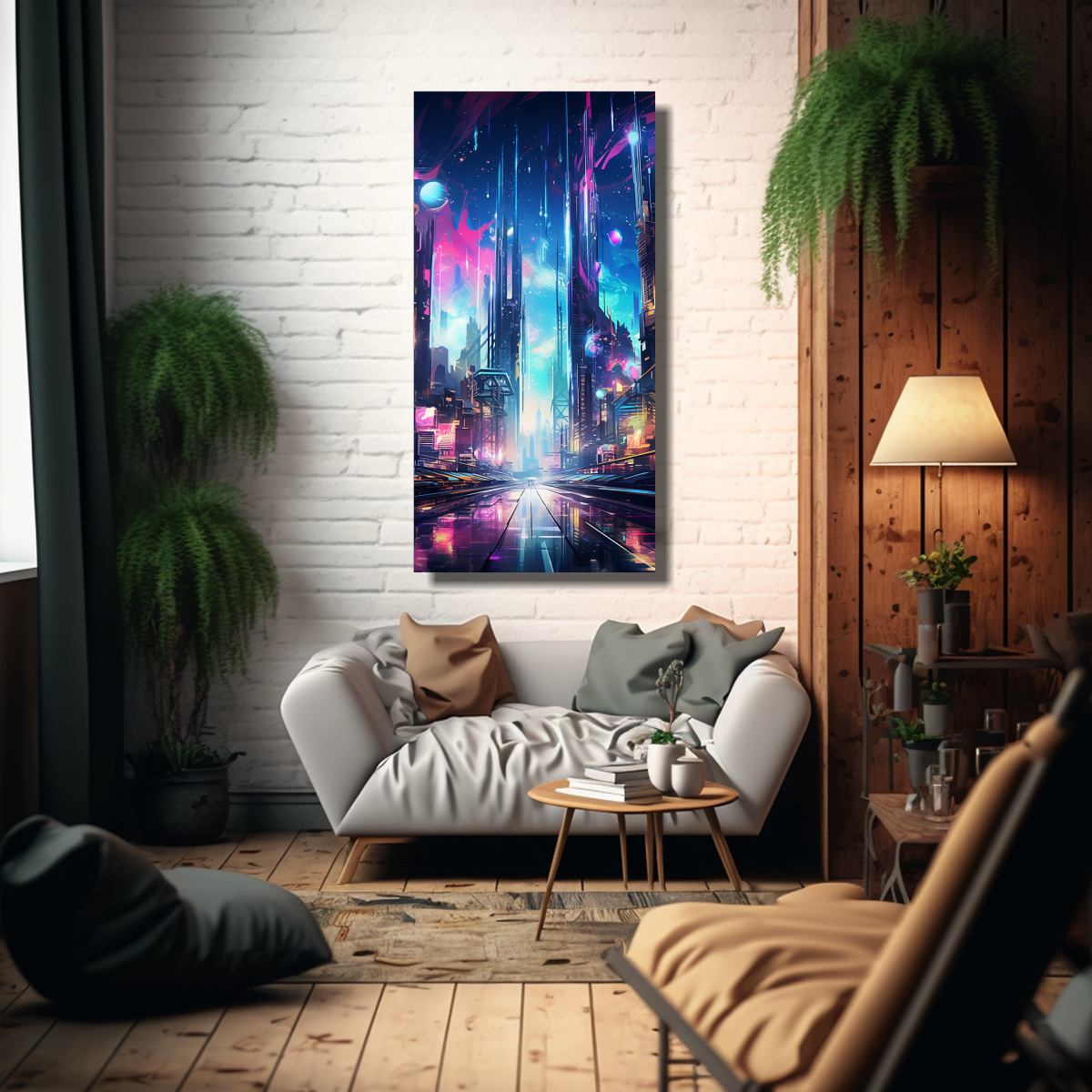 cuadro-de-decoraci-n-estilo-galer-a-naturaleza-viva-en-una-representaci-n-abstracta-de-una-ciudad-cyberpunk-1