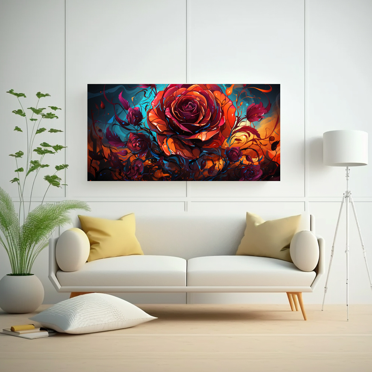 cuadro-de-decoraci-n-estilo-graffiti-con-fondo-de-rosa-y-colores-desvanecidos-1