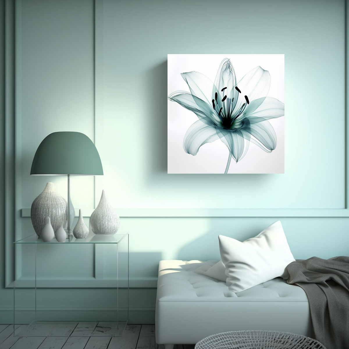 cuadro-de-equilibrio-rayos-x-de-lirio-en-aqua-sobre-fondo-blanco-1