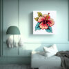cuadro-de-fotograf-a-y-dibujo-hibiscus-y-comics-para-decoraci-n-visual-1