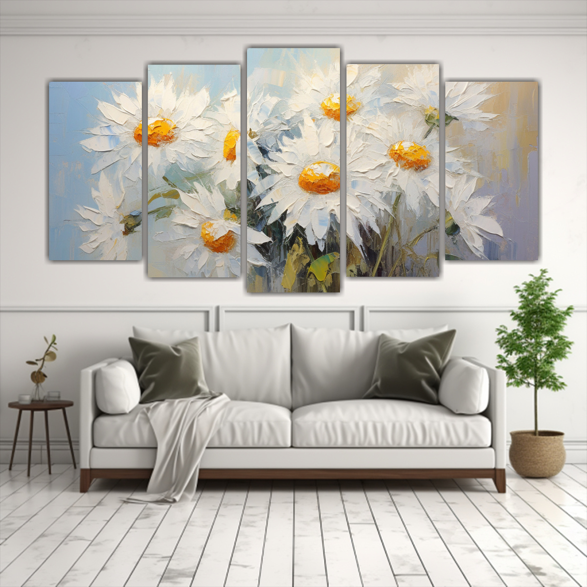 cuadro-de-girasoles-blancos-en-lienzo-estilo-creativo-1