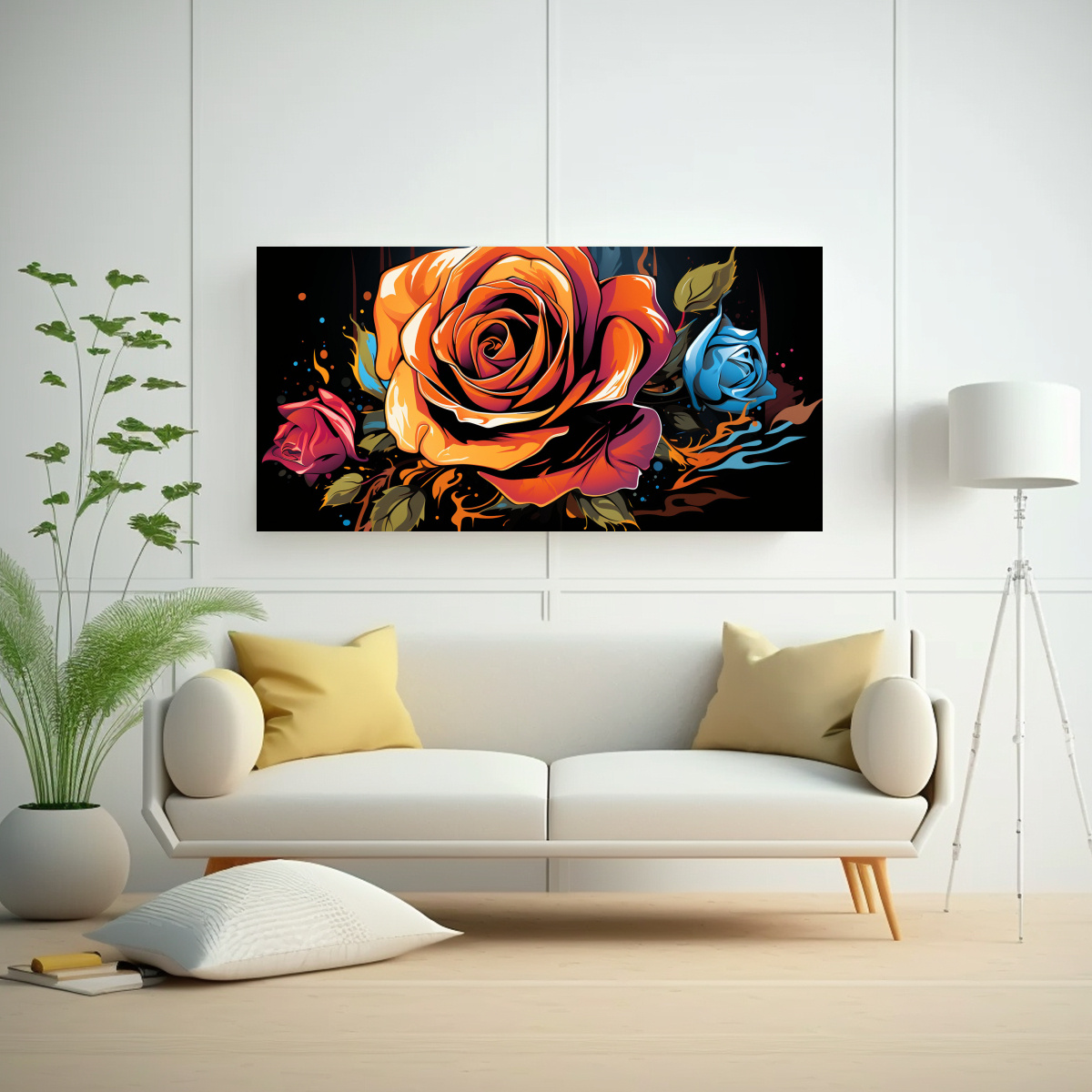 cuadro-de-inspiraci-n-estilo-graffiti-de-rosa-floreada-para-decoraci-n-de-pinturas-1