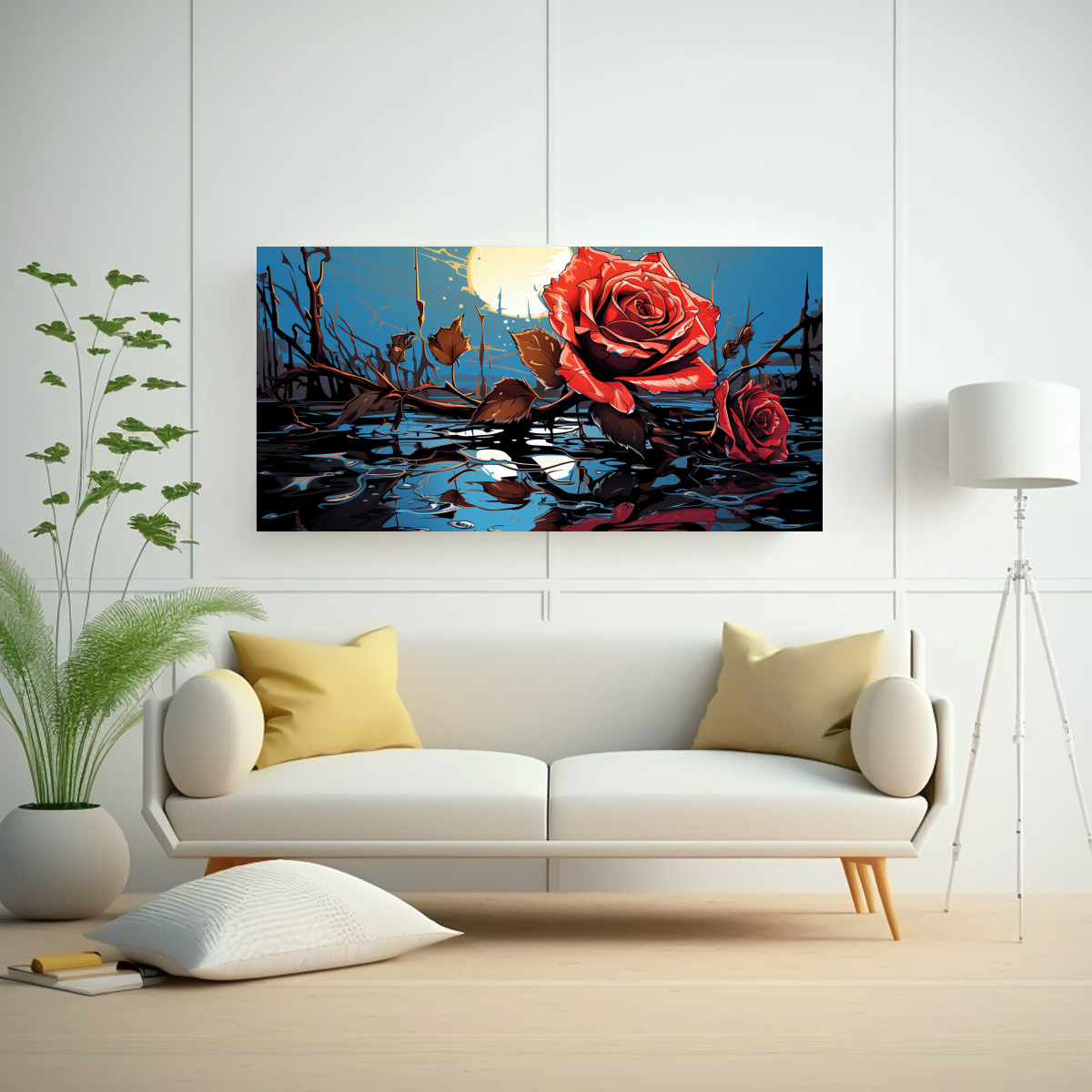 cuadro-de-lienzo-estilo-plano-con-una-rosa-derretida-en-una-personalidad-calida-de-canva-1