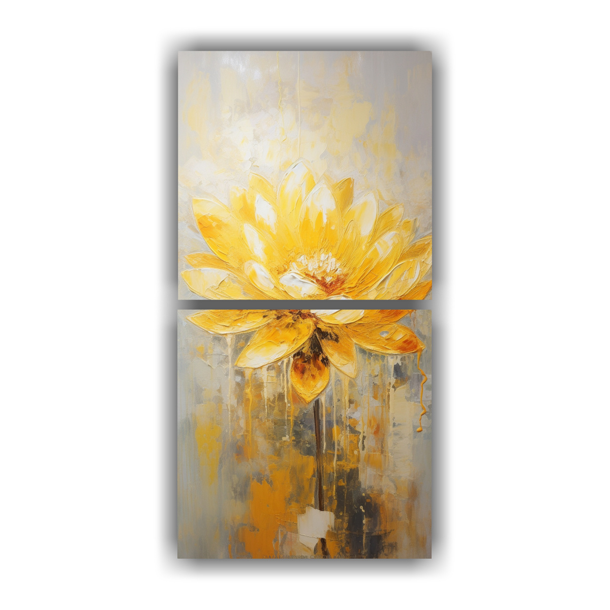 cuadro-de-loto-amarillo-con-espectacular-textura-en-lienzo