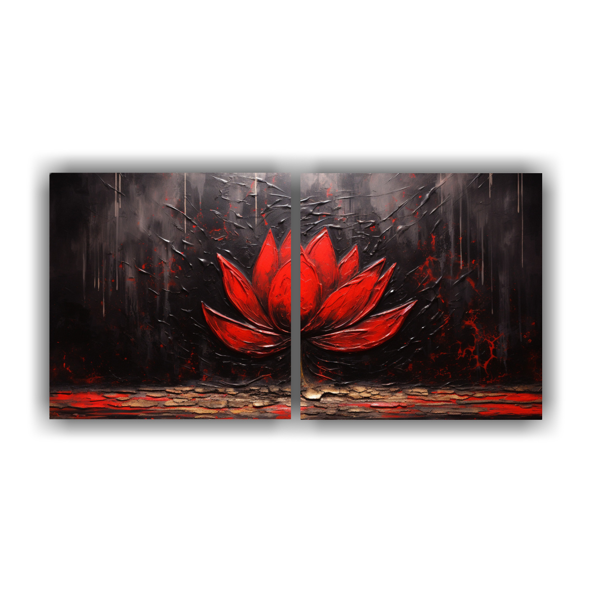 cuadro-de-loto-negro-en-bastidor-expresi-n-para-oficina