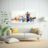 cuadro-de-movimiento-para-sala-con-naranja-e-ndigo-pintura-abstracta-1