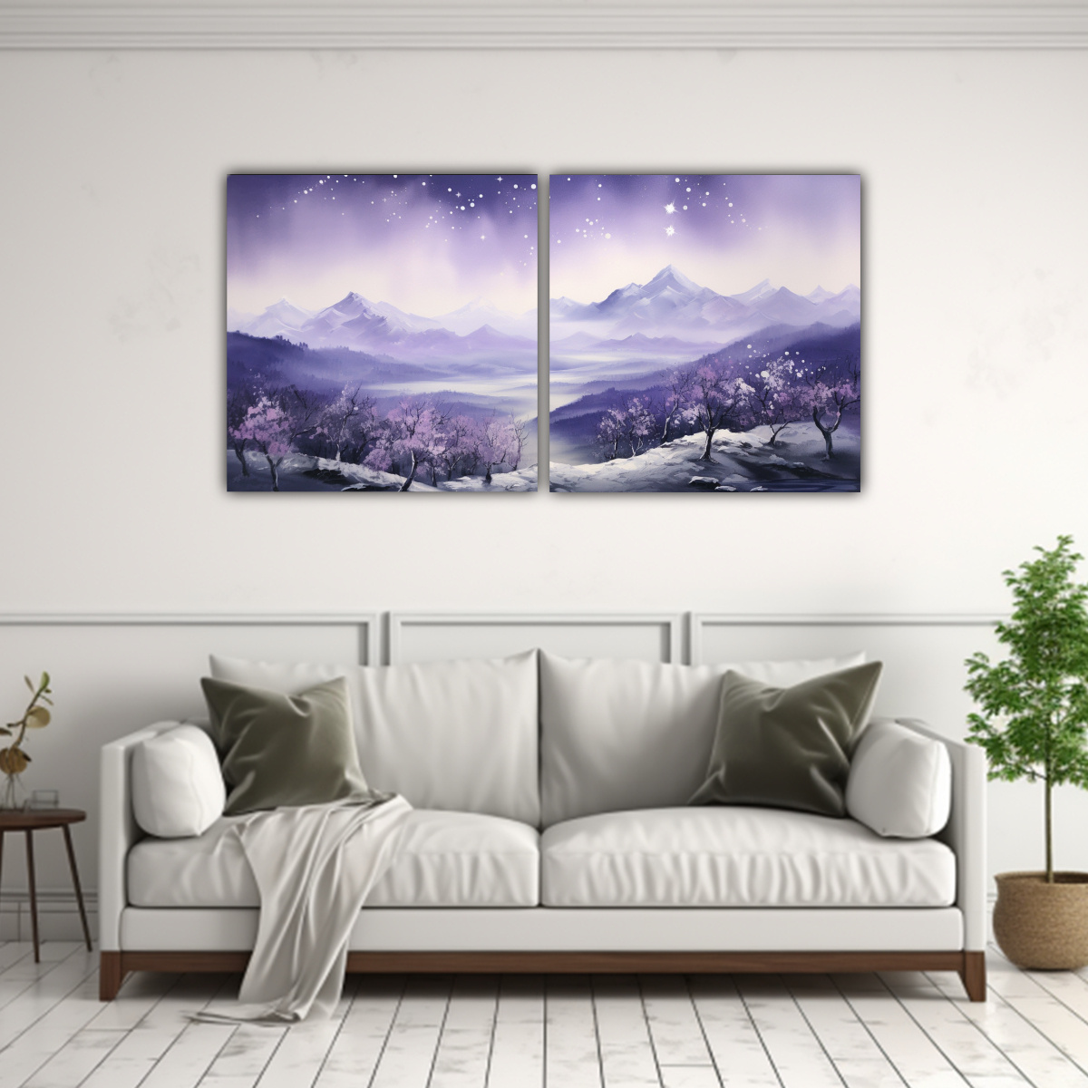 cuadro-de-paisaje-de-monta-a-en-estilo-elegante-con-dos-telas-en-bastidor-1