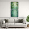 cuadro-de-pared-abstracto-de-un-sereno-estanque-en-el-bosque-1