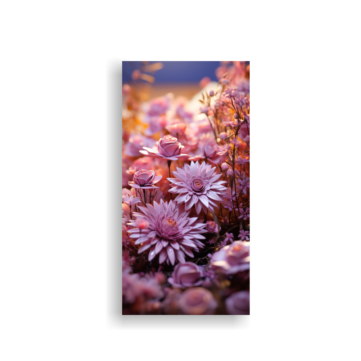 cuadro-de-pared-envolvente-rosa-en-macro