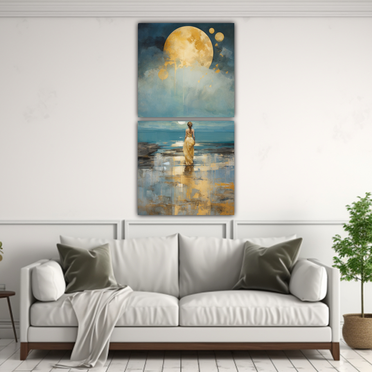 cuadro-de-pared-movimiento-color-full-con-acuarela-roja-azul-verdoso-y-dorada-1