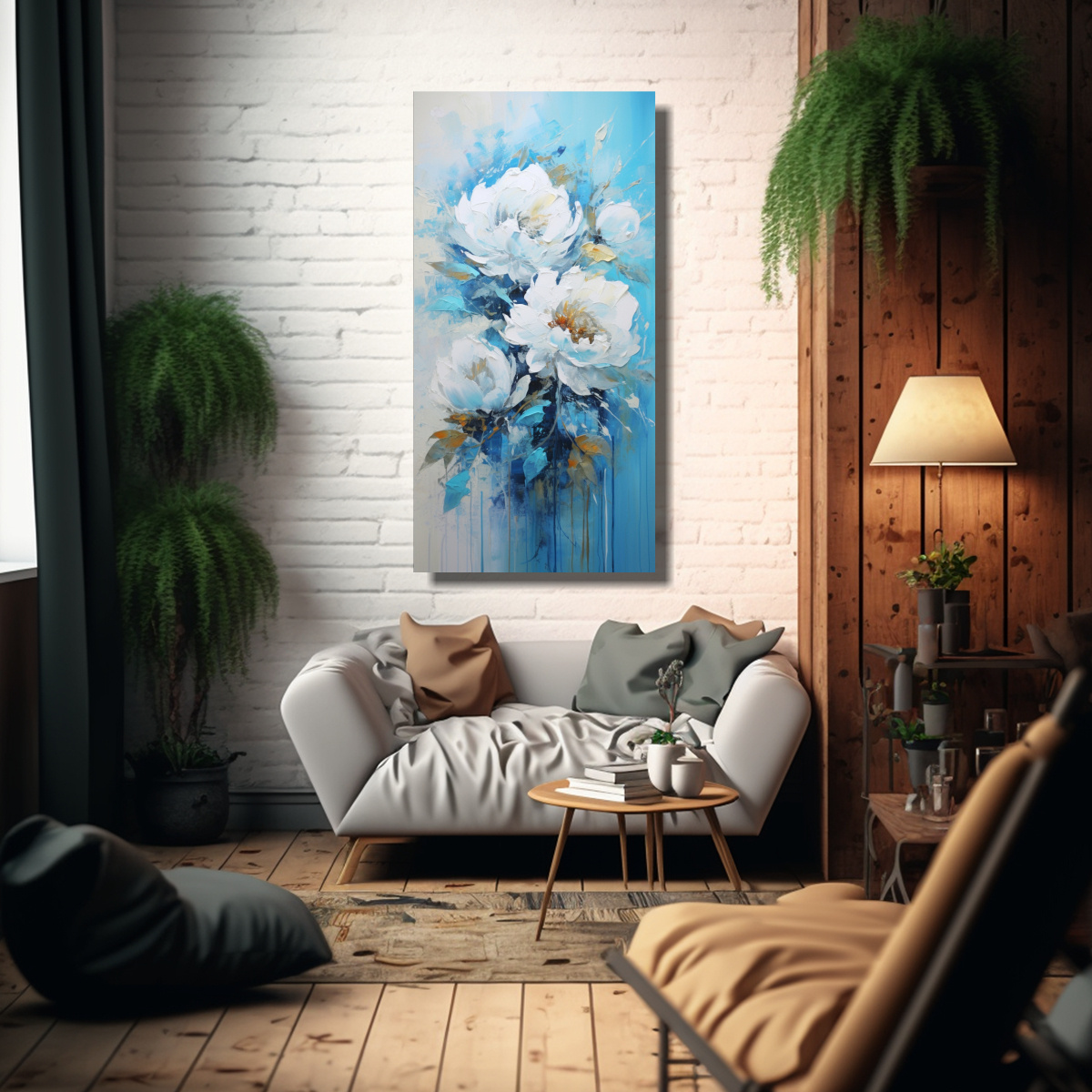 cuadro-de-peon-as-turquesas-en-lienzo-estilo-alta-calidad-1