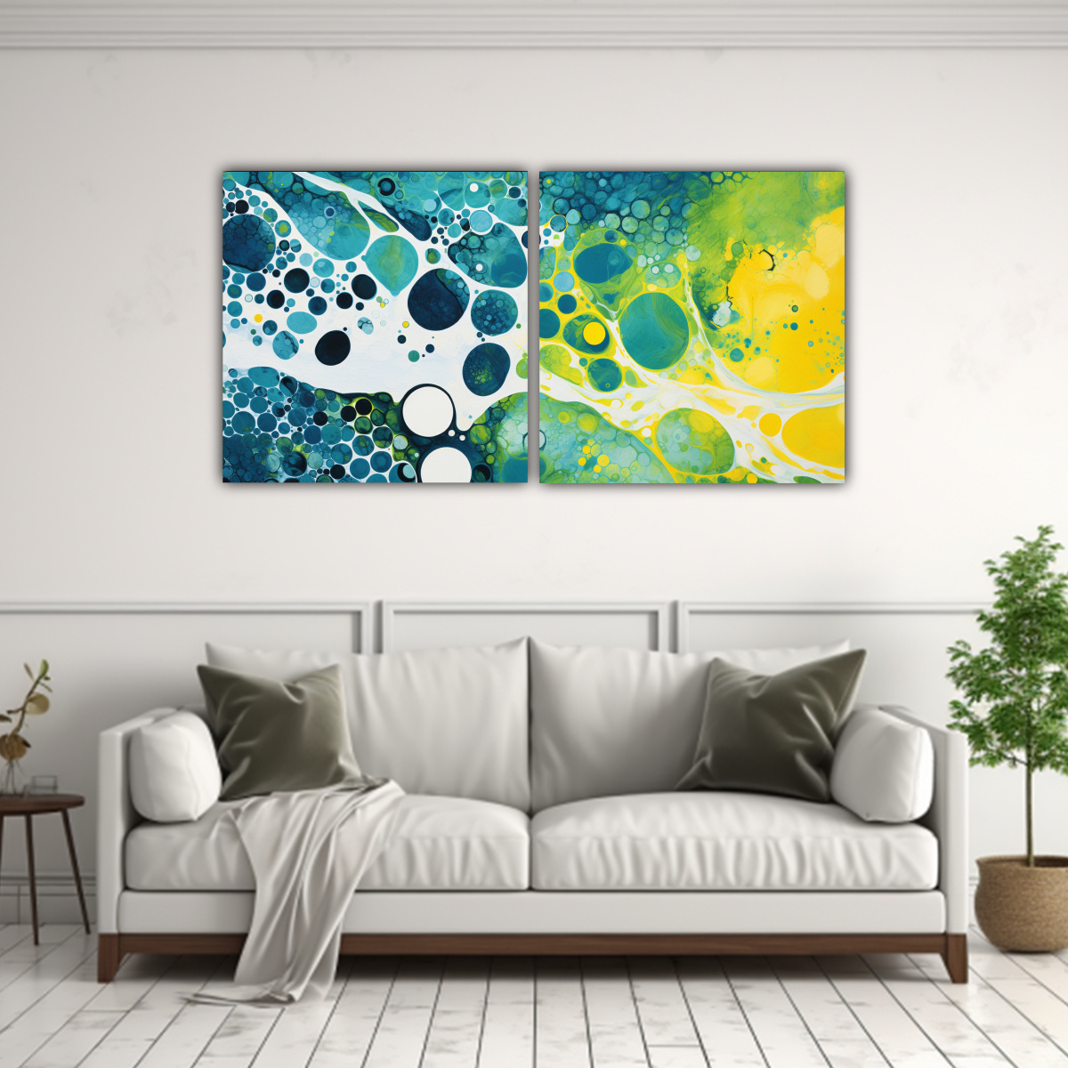 cuadro-de-tela-moderno-amarillo-verde-azul-y-blanco-con-dise-o-de-textura-funky-1