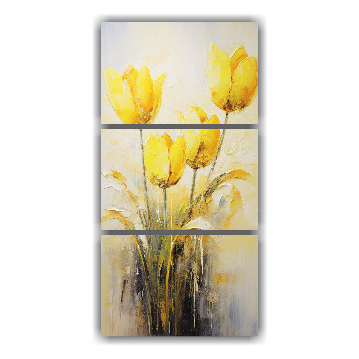 cuadro-de-tulipanes-amarillos-en-lienzo-estilo-decorativo