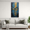 cuadro-decorativo-abstracto-en-tonos-dorado-y-azul-de-rostro-de-buda-en-movimiento-set-de-3-telas-en-bastidor-1