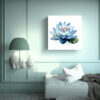 cuadro-decorativo-belleza-natural-loto-azul-en-acuarela-y-tela-bastidor-1
