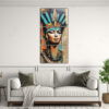cuadro-decorativo-cleopatra-reina-egipcia-en-estilo-basquiat-1