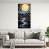 cuadro-decorativo-con-luna-cerca-de-monta-as-pintura-espectacular-1