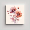 cuadro-decorativo-de-cocina-con-5-cosmos-chocolate-florales-acuarela