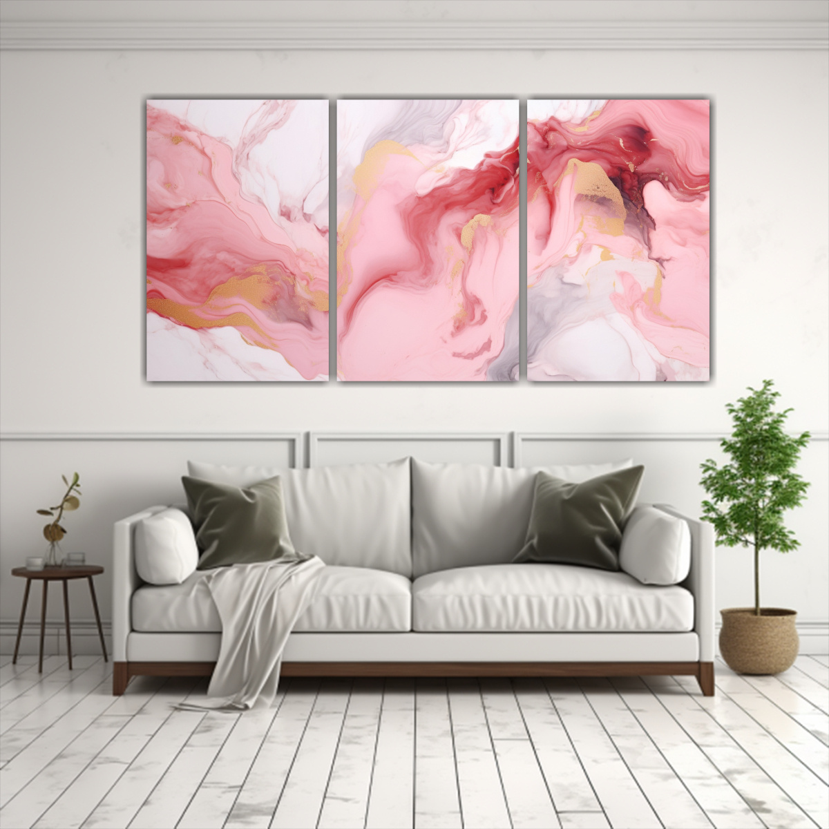 cuadro-decorativo-de-dise-o-floral-sobre-fondo-de-m-rmol-rosa-1