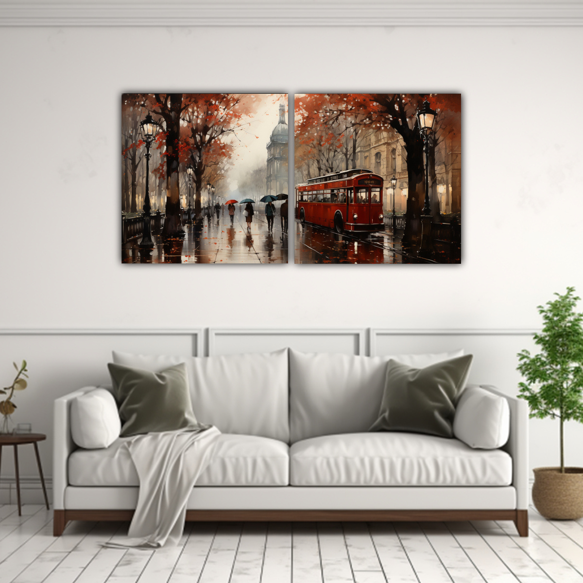 cuadro-decorativo-de-personas-caminando-bajo-la-lluvia-con-paraguas-rojos-y-rboles-1