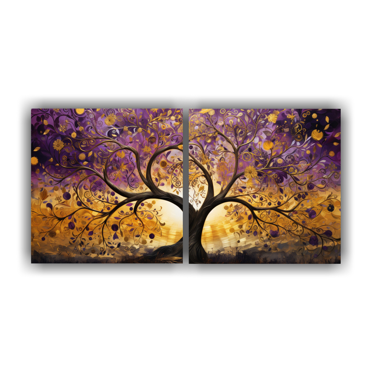 cuadro-decorativo-de-rbol-en-morado-y-amarillo-en-el-