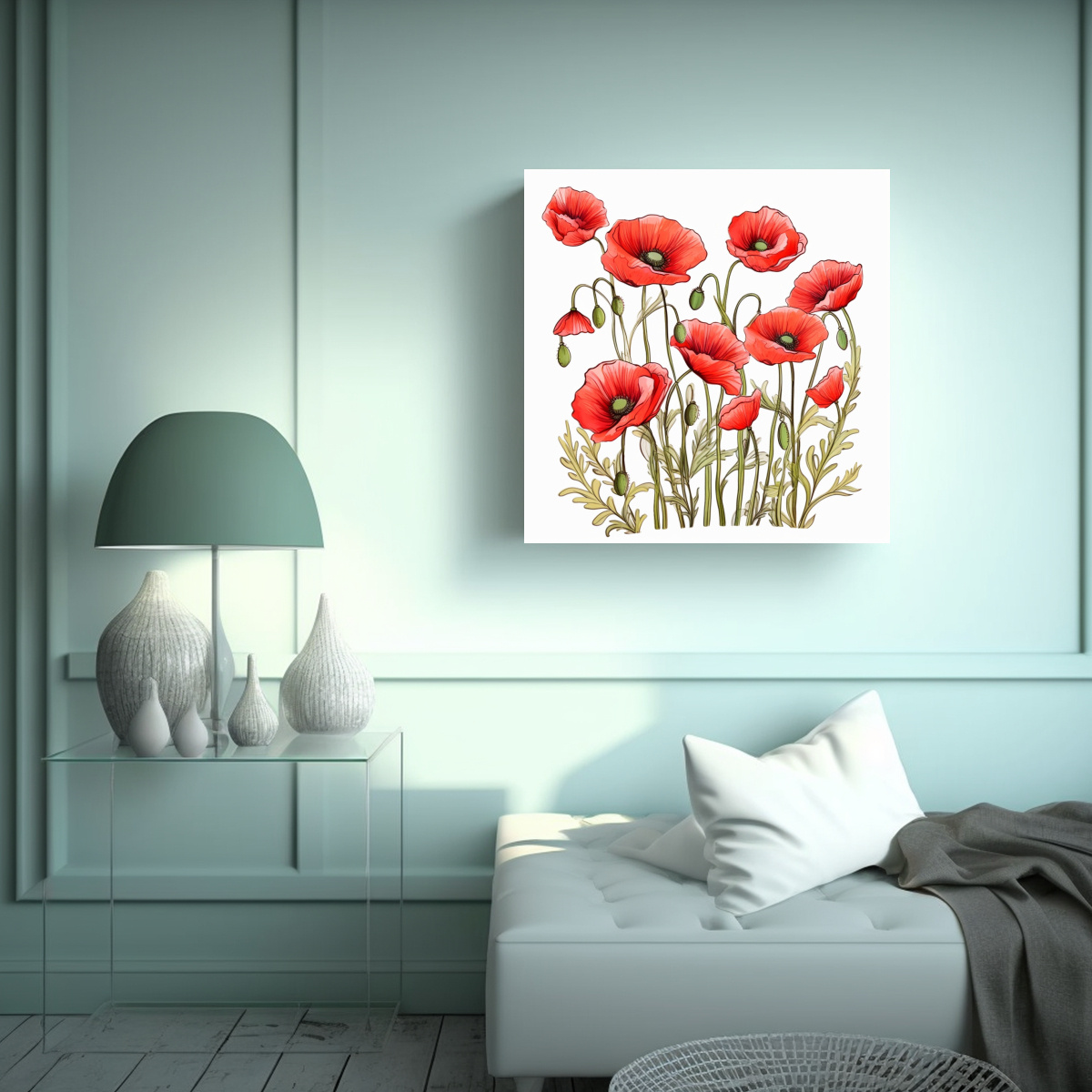 cuadro-decorativo-estilo-cartoon-composici-n-de-amapolas-rojas-y-estrellas-1