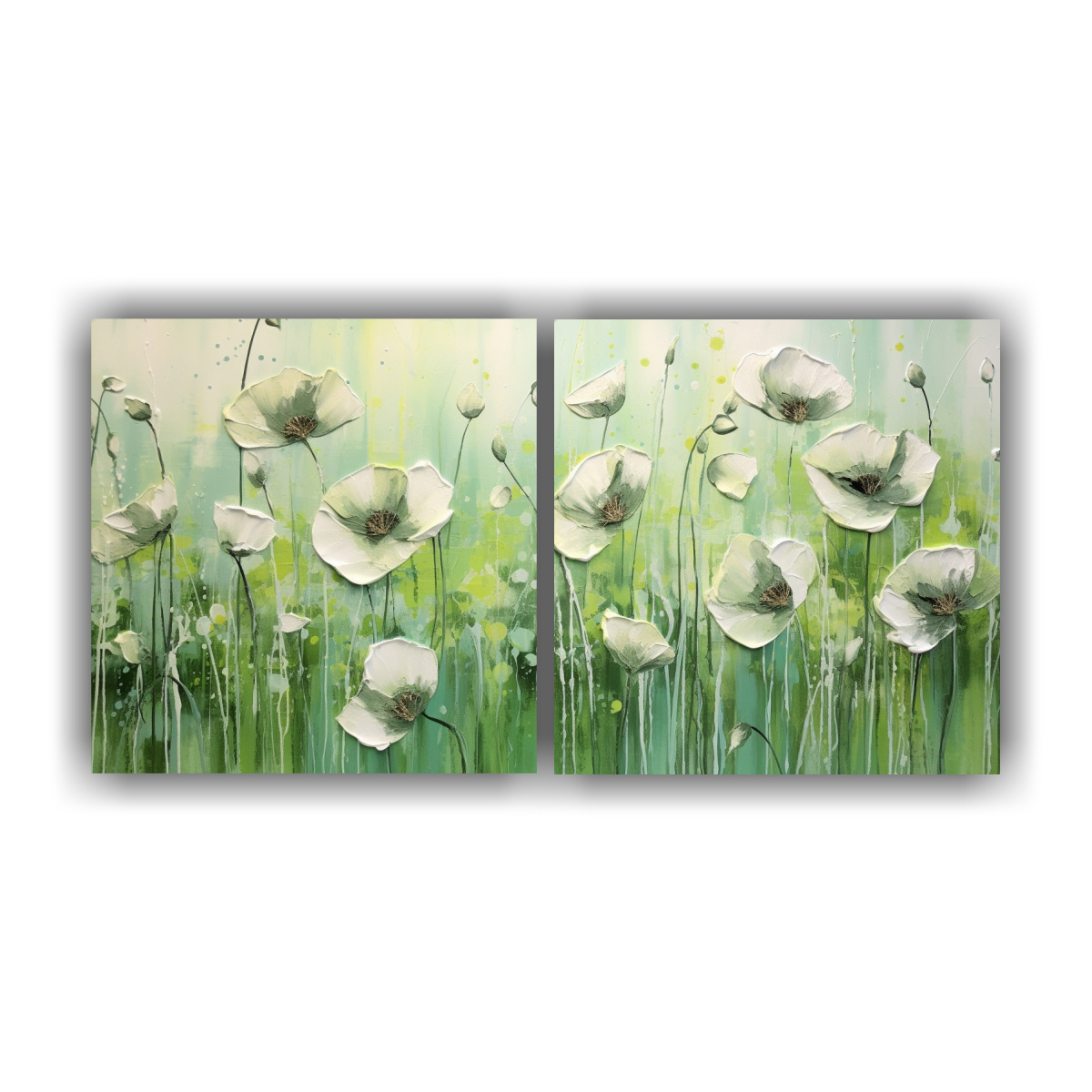 cuadro-decorativo-estilo-hogar-con-amapolas-verdes-sobre-lienzo