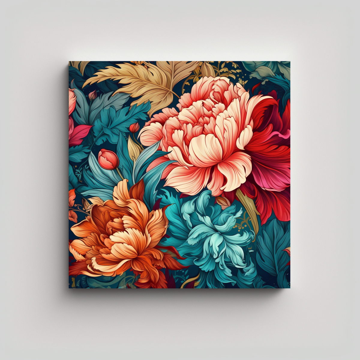 Cuadro Decorativo Floral: Expresa Alegría En Tus Espacios - Decocuadros
