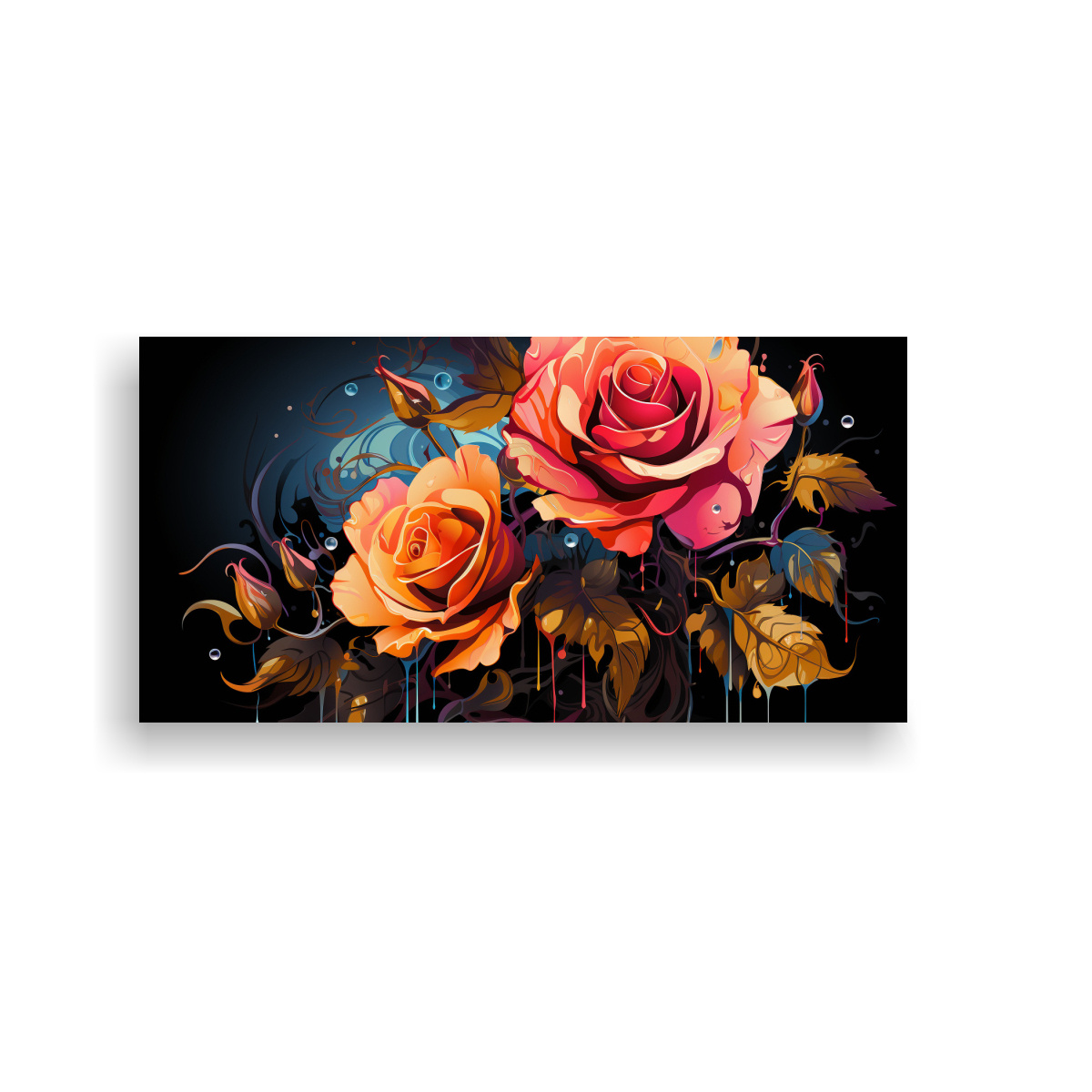 cuadro-decorativo-multicolor-de-habitaci-n-conceptual-con-rosa-vibrante-en-pintura-que-gotea-