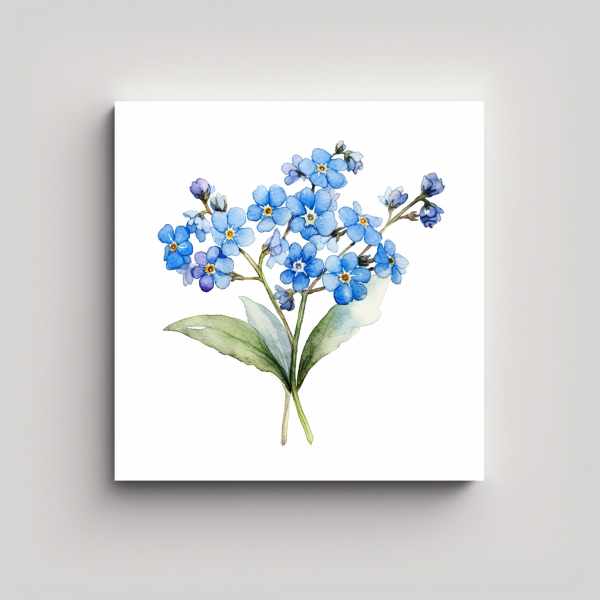 cuadro-decorativo-naturaleza-viva-flor-acuarela-forget-me-not