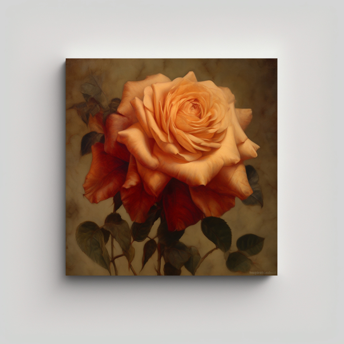 cuadro-decorativo-tela-en-bastidor-l-neas-finas-y-rosa-llamativa